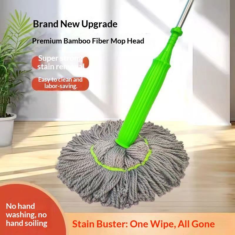 ORANGLES 2-in-1 Handheld Microfiber Floor Mop with Stainless Steel Rod | Wet & Dry Cleaning Mop with Magic Handle - full product showcase - Image 5 of 5 | suitable for professionals | Florida | Free Shipping ORANGLES