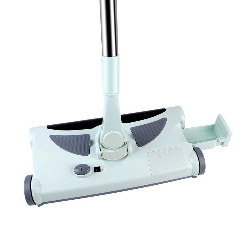 ORANGLES Cordless Push Sweeper Electric Mop & Vacuum Cleaner | Rechargeable 3-in-1 Floor Cleaning Machine for Home Use - detailed closeup view - Image 3 of 5 | great for travel | Texas | Free Shipping ORANGLES