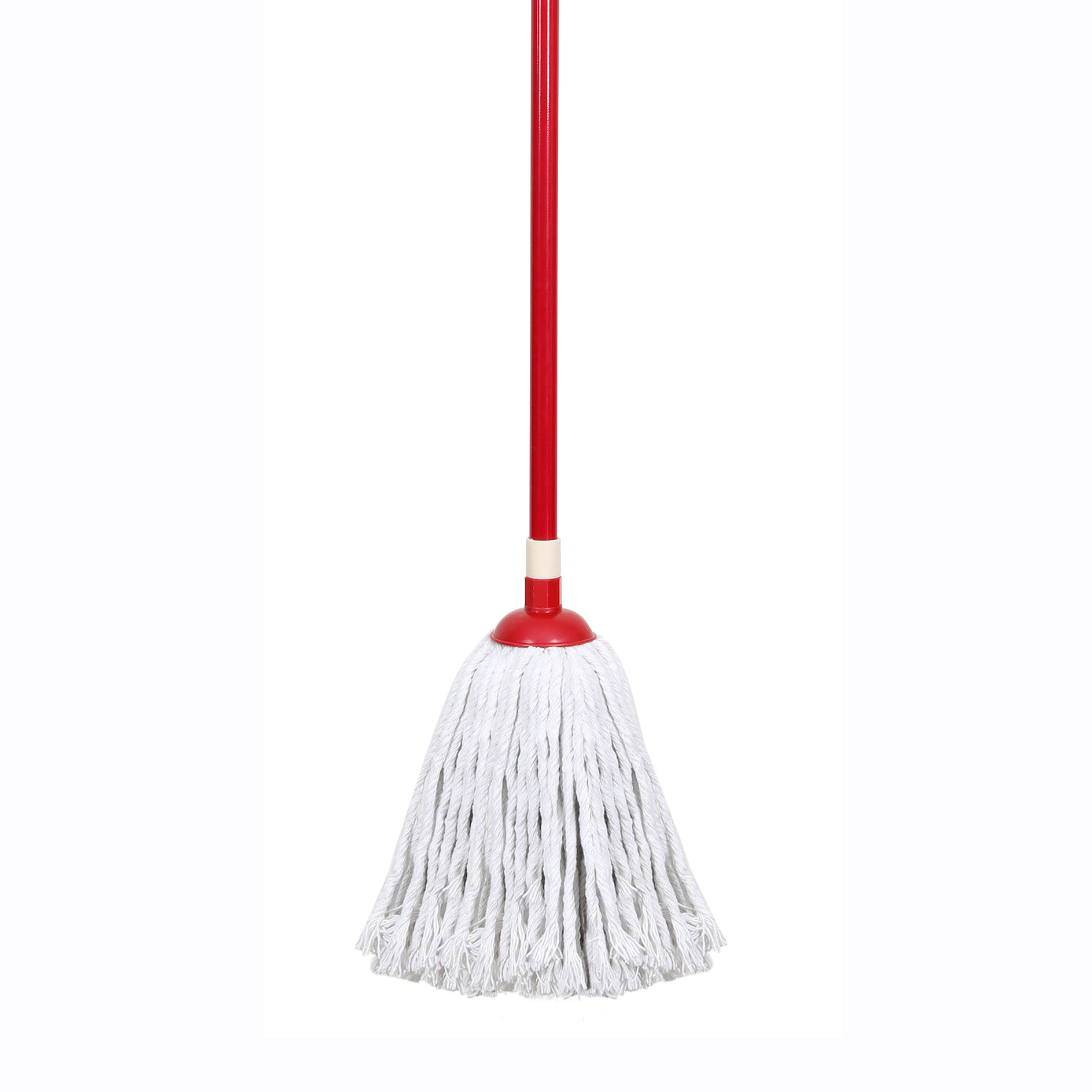ORANGLES KOOCCA Steel Pole Wet Cotton Mop Loop-End String | Heavy Duty Floor Cleaning Mop for Home, Kitchen, Office & Garage  - Main Product Image - professional product shot | Buy KOOCCA Steel Pole Wet Cotton Mop Loop-End String | Heavy Duty Floor Cleaning Mop for Home, Kitchen, Office & Garage online USA | ORANGLES