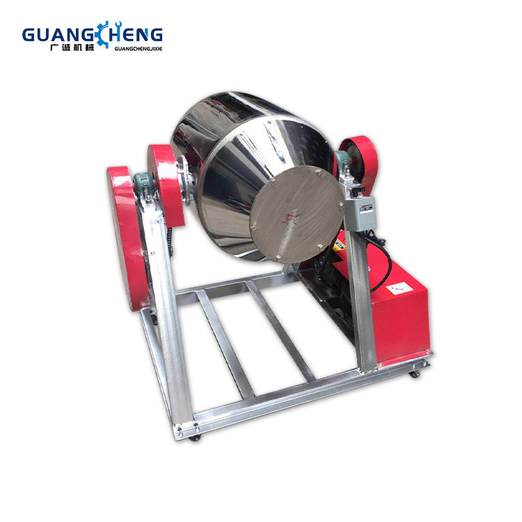 ORANGLES Rotary Drum Mixer Roller Machine | Industrial Drum Tumbler Mixer for Tea, Spices & Dry Ingredient Blending - high resolution display - Image 2 of 5 | perfect for office | California | Free Shipping ORANGLES