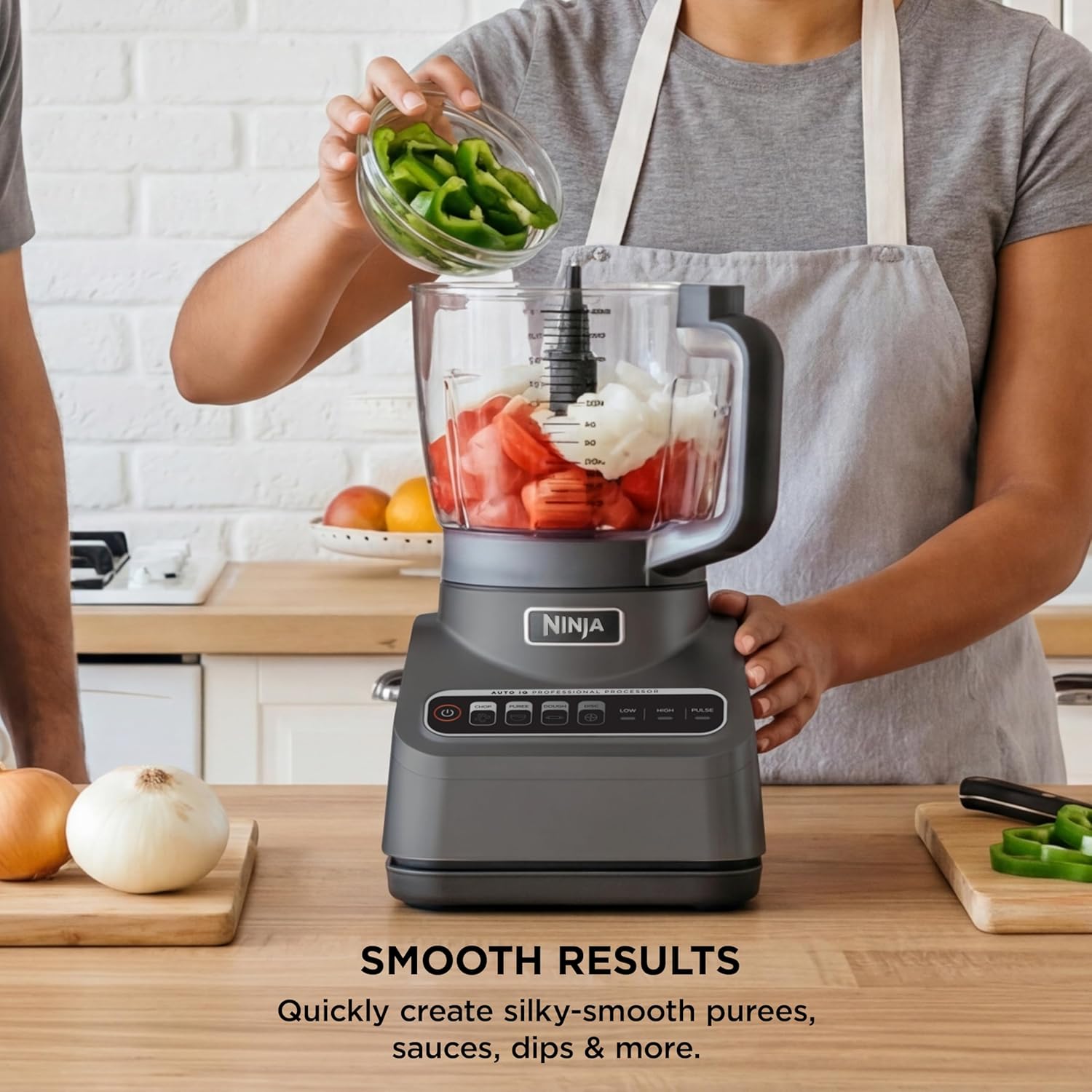 ORANGLES Food Processor Professional Plus BN601 1000W | 9-Cup Bowl Chopper for Dough, Slicing, Purees & Chopping - high resolution display - Image 2 of 4 | perfect for office | California | Free Shipping ORANGLES