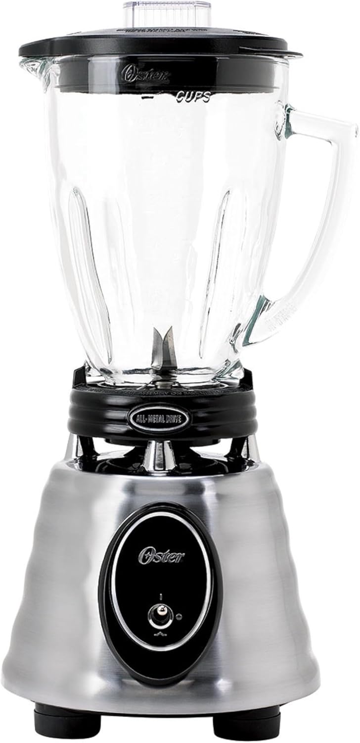 ORANGLES Classic Series Heritage Blender 1000W | Stainless Steel Countertop Blender with 6-Cup Glass Jar  - Main Product Image - professional product shot | Buy Classic Series Heritage Blender 1000W | Stainless Steel Countertop Blender with 6-Cup Glass Jar online USA | ORANGLES