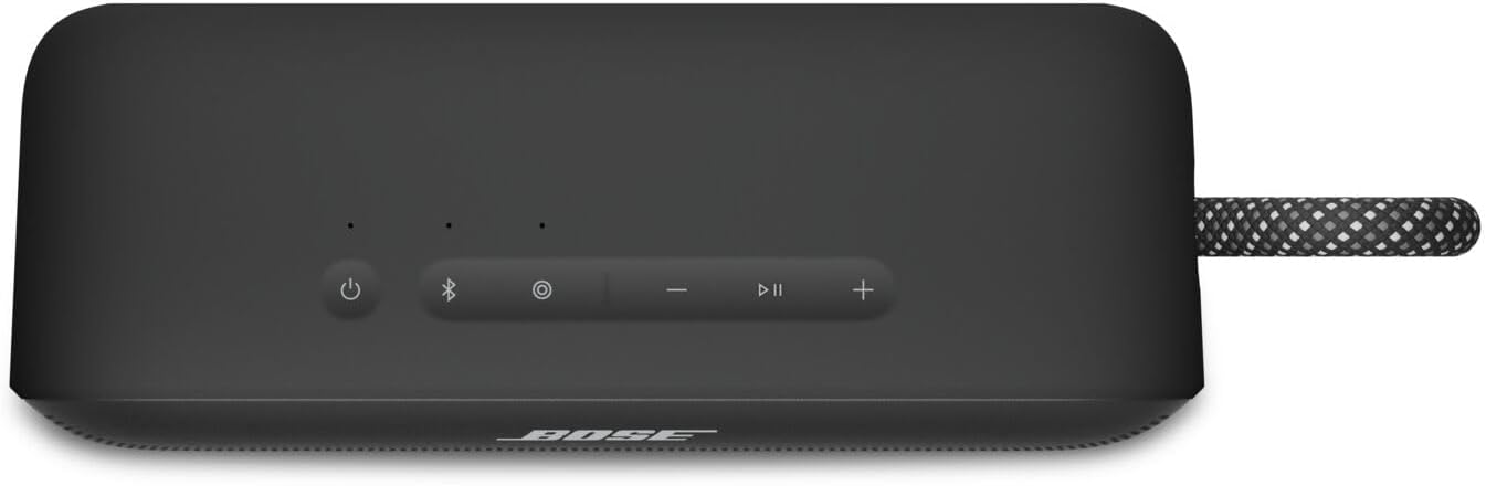 ORANGLES Plus Portable Bluetooth Speaker – Wireless Outdoor Waterproof & Dustproof Speaker with 20 Hours Battery Life, Stereo Sound (Black) - detailed closeup view - Image 3 of 5 | great for travel | Texas | Free Shipping ORANGLES