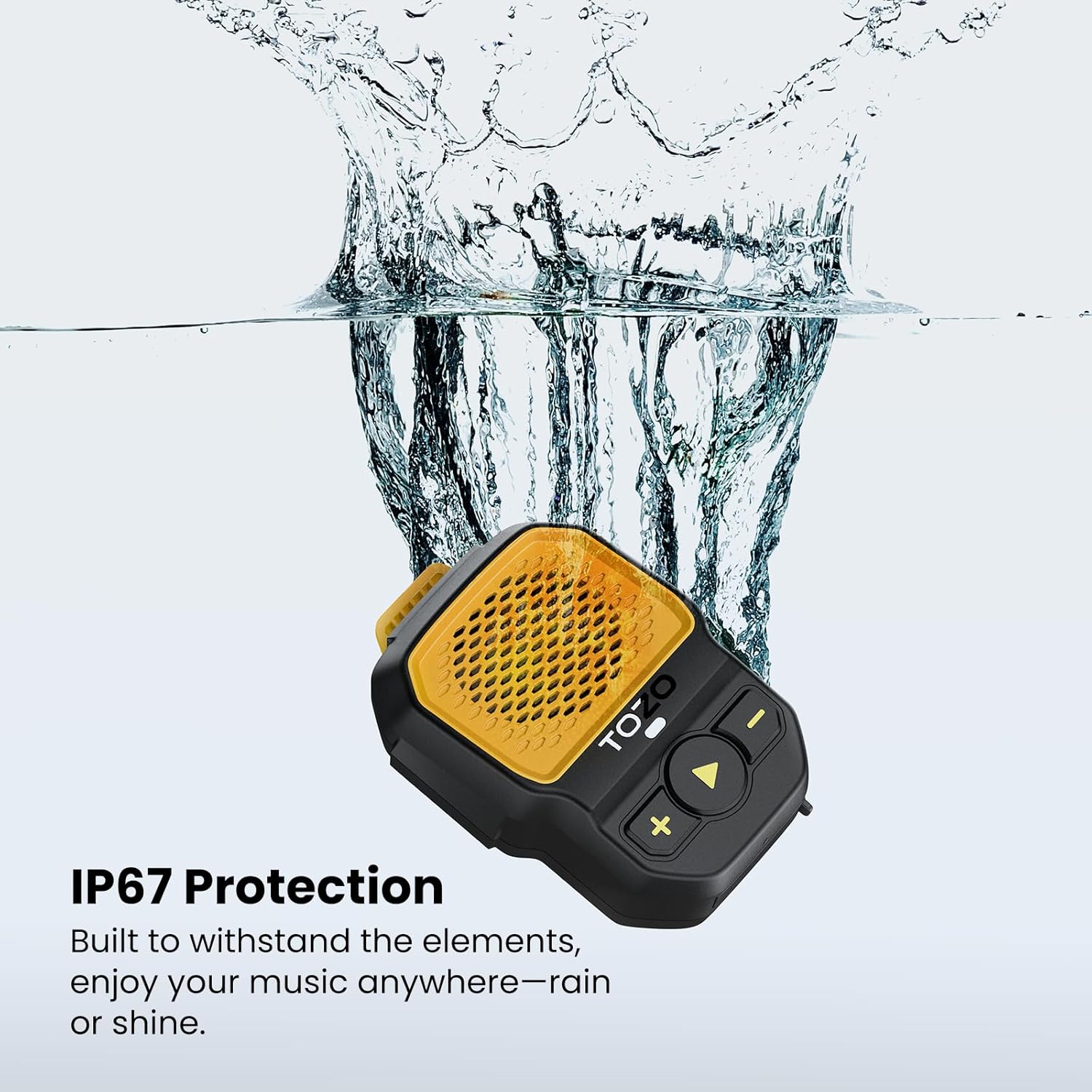 ORANGLES PM1 AI Smart Speaker – Wearable Clip-On Bluetooth Speaker with AI Assistant, Built-in Mic, 20H Playtime, Hands-Free Portable Wireless Speaker - high resolution display - Image 2 of 4 | perfect for office | California | Free Shipping ORANGLES