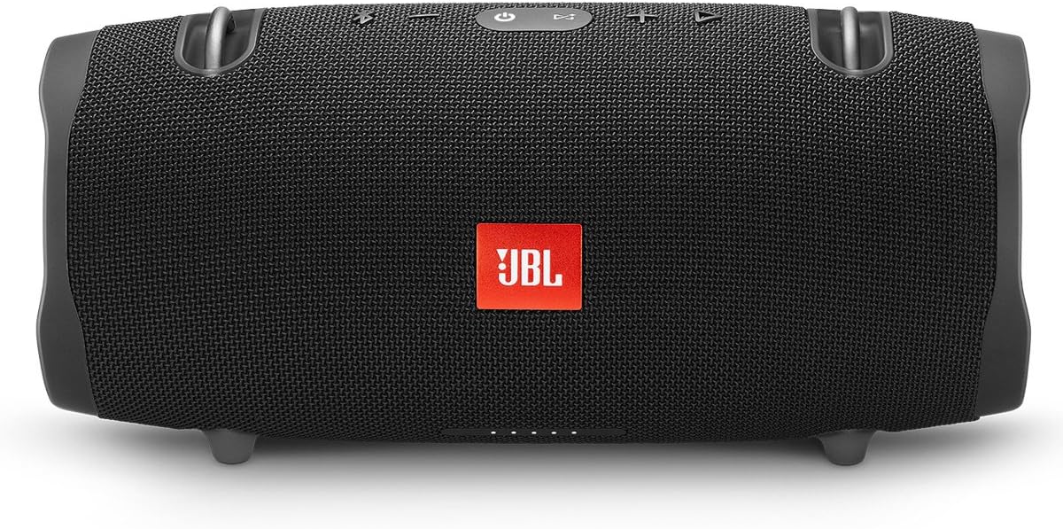 ORANGLES JBL Xtreme 2 Waterproof Portable Bluetooth Speaker – Powerful Wireless Stereo Sound, Deep Bass, Rechargeable Outdoor Speaker (Black)  - Main Product Image - professional product shot | Buy JBL Xtreme 2 Waterproof Portable Bluetooth Speaker – Powerful Wireless Stereo Sound, Deep Bass, Rechargeable Outdoor Speaker (Black) online USA | ORANGLES
