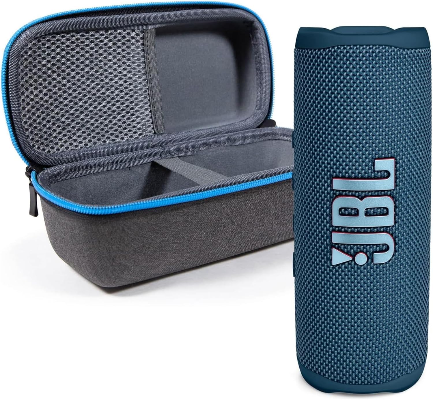 ORANGLES JBL Flip 6 Bluetooth Speaker (Blue) Bundle with divvi! Protective Hardshell Case – Waterproof Portable Wireless Speaker with Deep Bass & Travel Protection  - Main Product Image - professional product shot | Buy JBL Flip 6 Bluetooth Speaker (Blue) Bundle with divvi! Protective Hardshell Case – Waterproof Portable Wireless Speaker with Deep Bass & Travel Protection online USA | ORANGLES