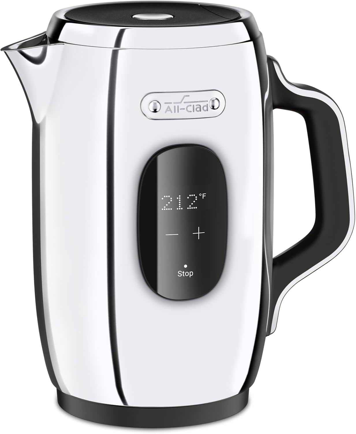 ORANGLES Stainless Steel Electric Kettle 1.5L – 1500W Fast Boiling Tea Kettle with Adjustable Temperature, Keep Warm Function & Cool Touch Design (Silver)  - Main Product Image - professional product shot | Buy Stainless Steel Electric Kettle 1.5L – 1500W Fast Boiling Tea Kettle with Adjustable Temperature, Keep Warm Function & Cool Touch Design (Silver) online USA | ORANGLES