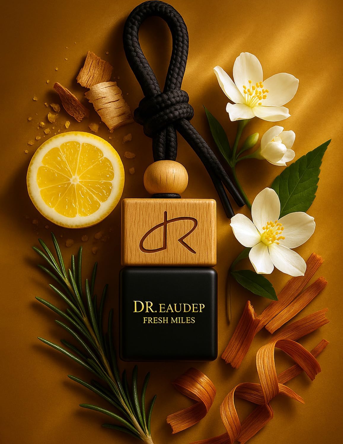 ORANGLES Greed Car Air Freshener – Aventos Inspired Cologne Scent Hanging Diffuser with Premium Essential Oils, Masculine Woody Leather Luxury Car Fragrance for Men - full product showcase - Image 5 of 5 | suitable for professionals | Florida | Free Shipping ORANGLES