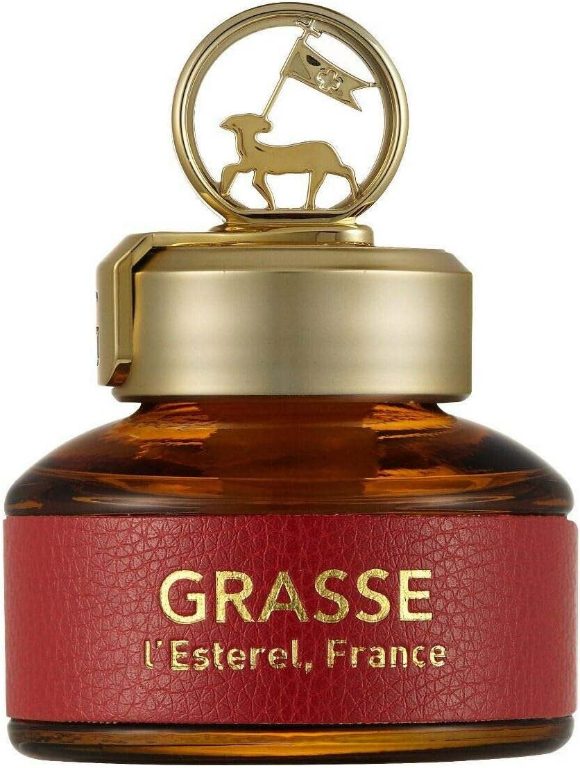 Bullsone Grasse L'esterel Natural Car Air Freshener – Luxury Bulgarian Rose Car Perfume for Long-Lasting Vehicle Fragrance