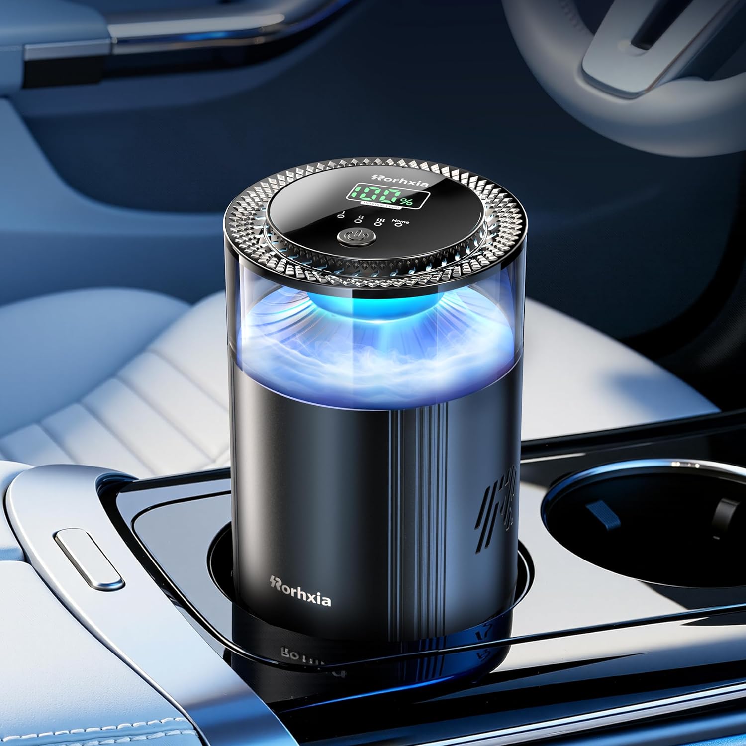 Rorhxia Smart Car Air Freshener – Premium Scenic Cologne Diffuser with Auto On/Off, Adjustable Intensity & Long-Lasting Fragrance