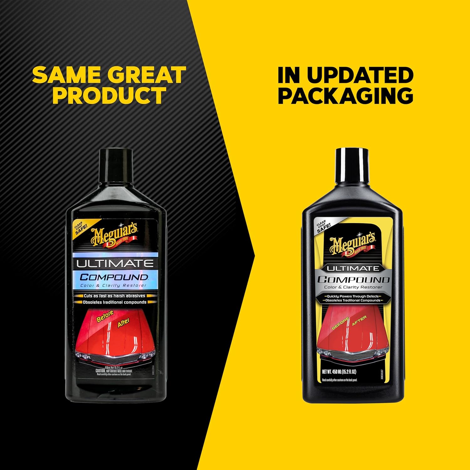 ORANGLES Ultimate Compound Pro-Grade Car Scratch Remover – Paint Correction Compound for Clear Coat & Single Stage Paint, Gloss & Shine Restorer (15.2 Oz) - full product showcase - Image 5 of 5 | suitable for professionals | Florida | Free Shipping ORANGLES