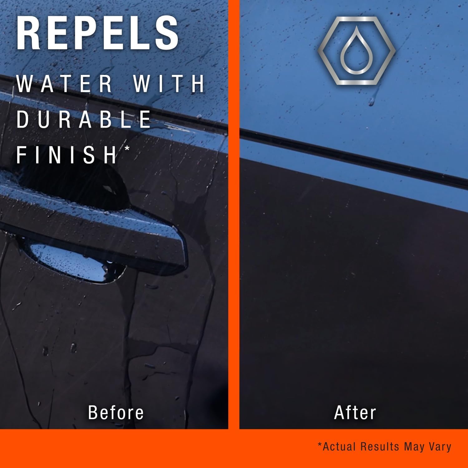 ORANGLES Nu Finish Once a Year Car Polish and Sealant – 3-in-1 Ceramic Technology Paint Protection, Repair, Shine & Water Repellent Formula (16 fl oz) - detailed closeup view - Image 3 of 5 | great for travel | Texas | Free Shipping ORANGLES
