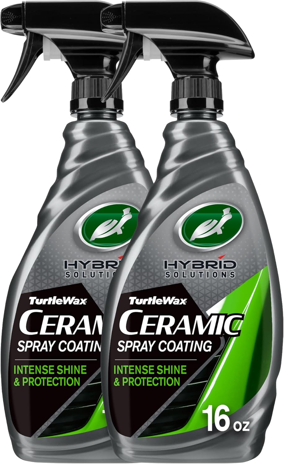 Turtle Wax Hybrid Solutions Ceramic Spray Coating (Pack of 2) – High Shine Car Wax with Durable Paint Protection, Extreme Water Beading for Paint, Glass, Wheels & Trim (16 oz)