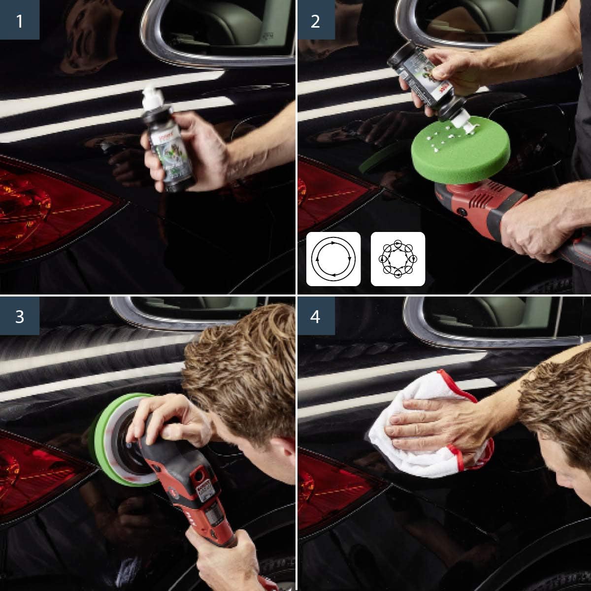 ORANGLES SONAX Perfect Finish 250ml – Scratch & Swirl Remover Machine Polish, High Gloss Paint Correction Polish for Black Paint (No Fillers, 8.45 fl oz) - high resolution display - Image 2 of 4 | perfect for office | California | Free Shipping ORANGLES
