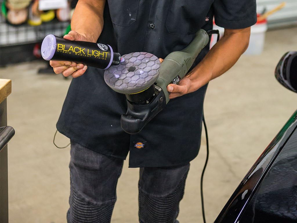 ORANGLES Chemical Guys Black Light Hybrid Radiant Finish – Premium Glaze & Car Sealant for Black & Dark Paint, Enhances Depth, Gloss & Protection (16 fl oz) - high resolution display - Image 2 of 5 | perfect for office | California | Free Shipping ORANGLES
