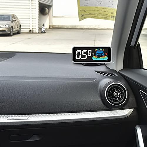 ORANGLES Backup Parktronic System – Car Reverse Parking Sensor Kit with 8 Ultrasonic Sensors, LCD Distance Display & Sound Warning for Safe Parking Assist - detailed closeup view - Image 3 of 4 | great for travel | Texas | Free Shipping ORANGLES