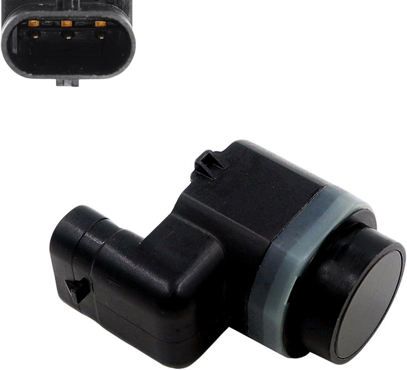 1PC Backup Parking Sensor 4H0919275A / 1S0919275A – Reverse Parking Assist Sensor Compatible with VW Golf & Audi A5 (Black)