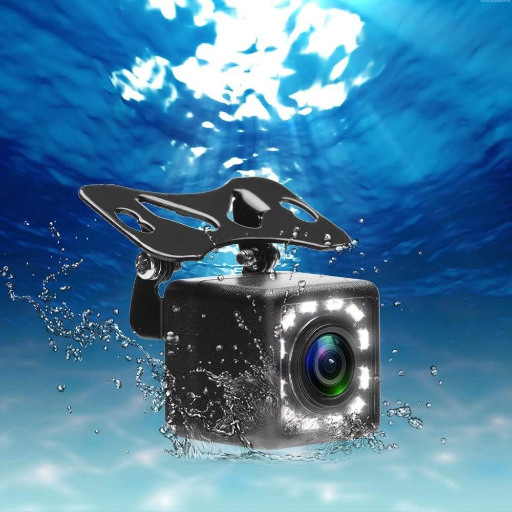 ORANGLES Camecho Vehicle Backup Camera – Waterproof 170° Wide Angle Rear View Camera with 12 LED Night Vision for Reversing & Parking - angled perspective - Image 4 of 4 | excellent for daily use | New York | Free Shipping ORANGLES