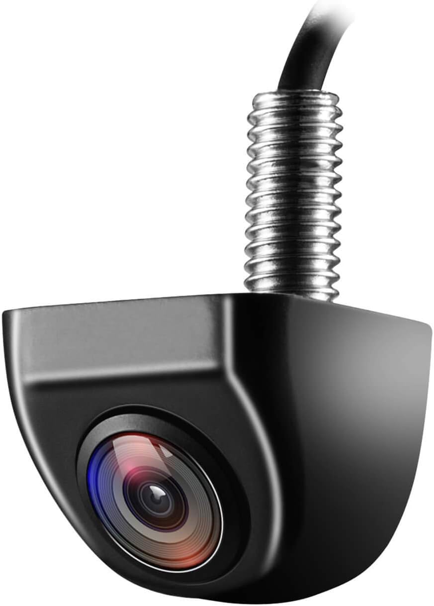 NATIKA Backup/Front View Camera – HD OEM Style Reverse Camera with IP69K Waterproof Design, Night Vision & Super Wide Angle for Cars, Trucks & SUVs