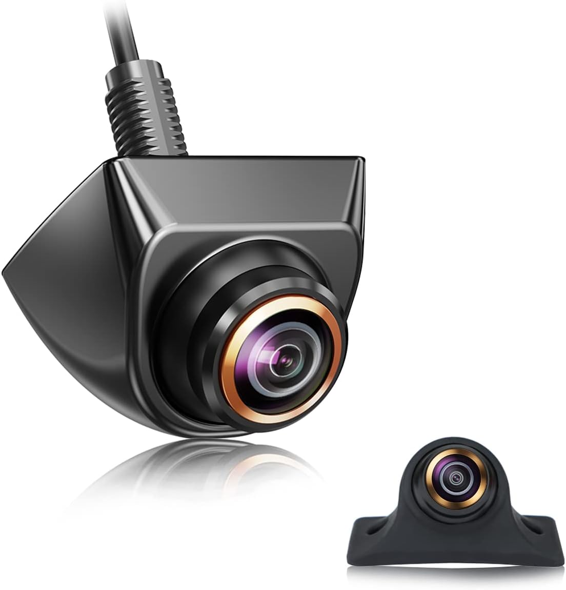 GreenYi AHD 720P Backup/Front/Side View Camera – 170° Adjustable Fisheye Reverse Camera for Cars, SUVs, RVs, Trailers & Pickups