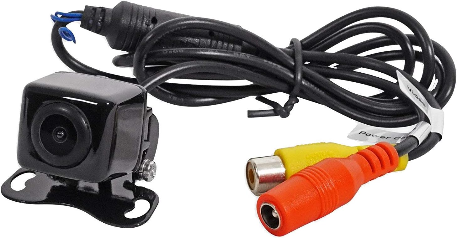 Jensen BUCAM100J Backup Camera – HD Rear View Camera with LED Night Vision, Wide Viewing Angle & IP67 Waterproof Design for Cars, Trucks & SUVs