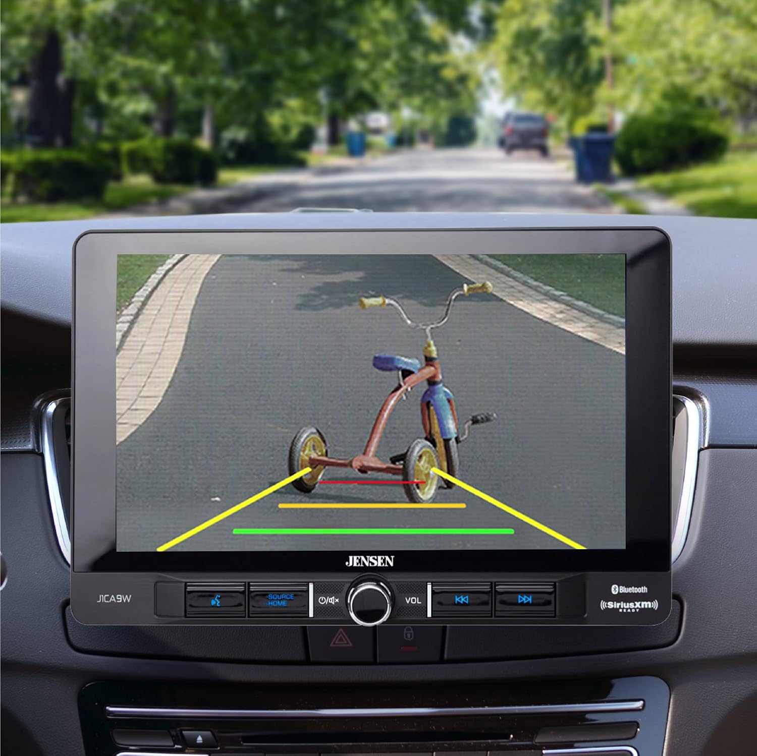 ORANGLES Jensen BUCAM100J Backup Camera – HD Rear View Camera with LED Night Vision, Wide Viewing Angle & IP67 Waterproof Design for Cars, Trucks & SUVs - full product showcase - Image 5 of 5 | suitable for professionals | Florida | Free Shipping ORANGLES