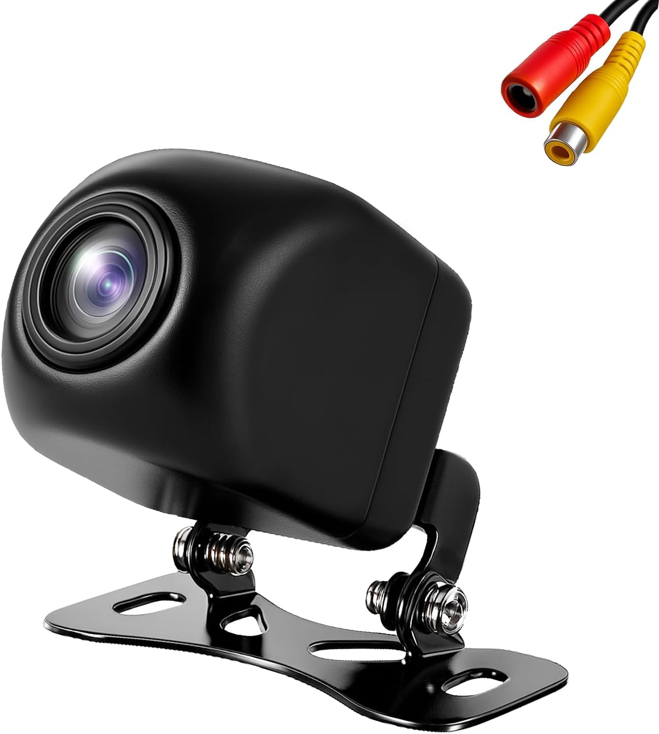 AHD 1080P Backup Camera for Cars – 170° Wide Angle Rear View Reverse Camera with Night Vision, IP68 Waterproof & CVBS Support (6M Cable)