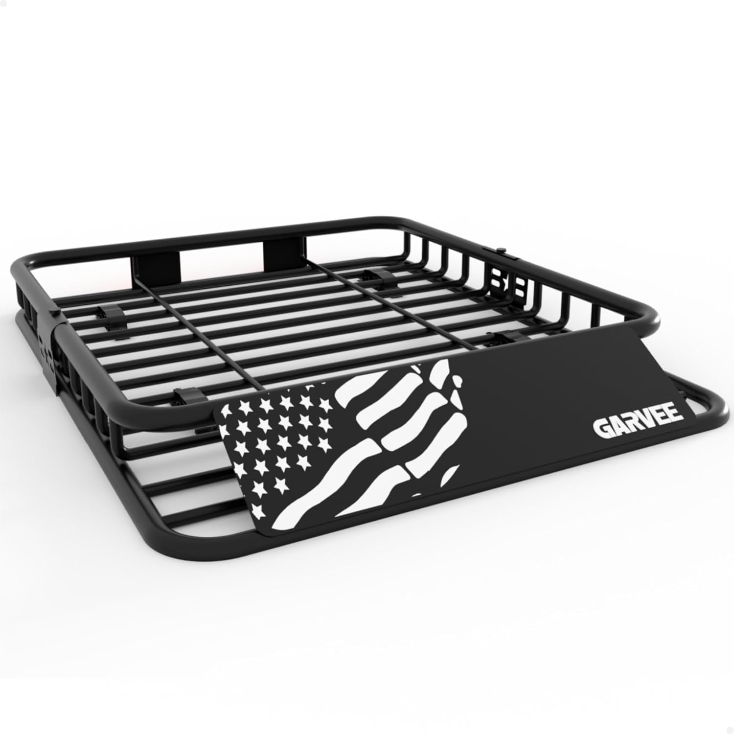 GarveeLife Universal Roof Rack Cargo Carrier Basket 46” x 36” – Heavy Duty Rooftop Luggage Rack with 200 LBS Capacity for SUVs & Trucks