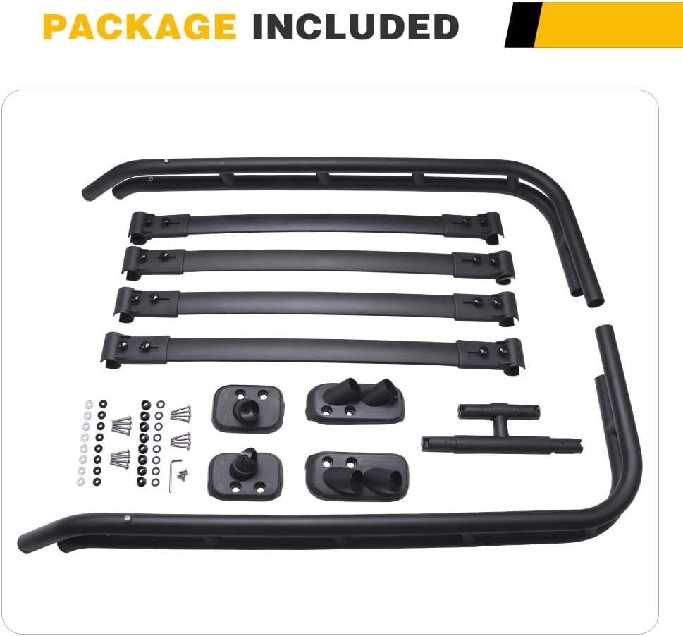 ORANGLES Roof Rack Basket Compatible with Toyota 4Runner 2010–2024 – Rooftop Cargo Basket with Extra Bars & Heavy Duty Luggage Carrier - angled perspective - Image 4 of 4 | excellent for daily use | New York | Free Shipping ORANGLES